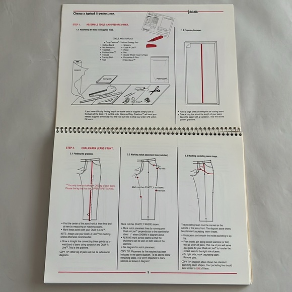 NWT Copy Creations BOOK 1989 Copy Your Own Clothes That Fit Make Patterns Sewing - Picture 7 of 17